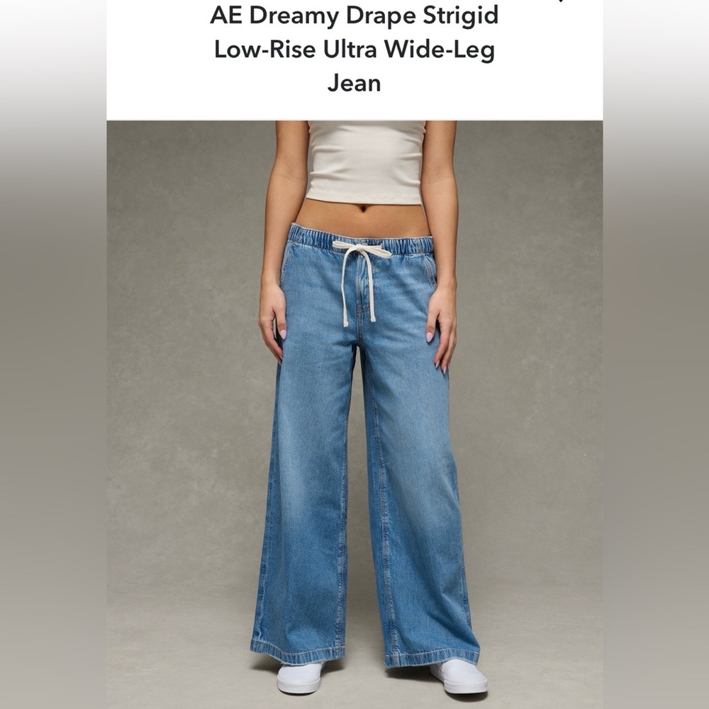 American Eagle Outfitters Light Blue Flare Jeans